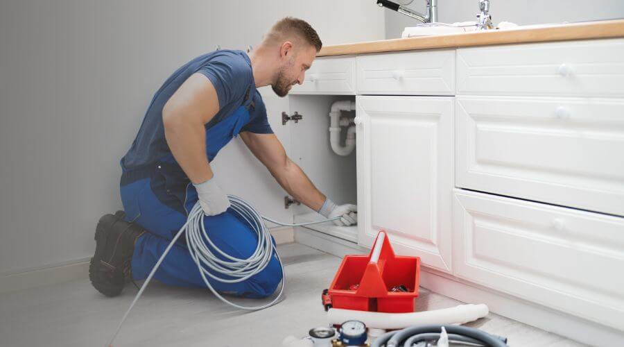 Professional clogged toilet repair in Irondale, MO